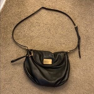 Marc By Marc Jacobs Black Leather Cross Body Bag